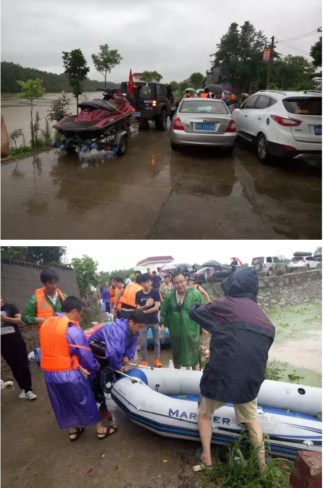雙港鎮(zhèn)鄭圩村下汪組雙金大橋抗洪救災(zāi)正在進行！ - 副本 (8)